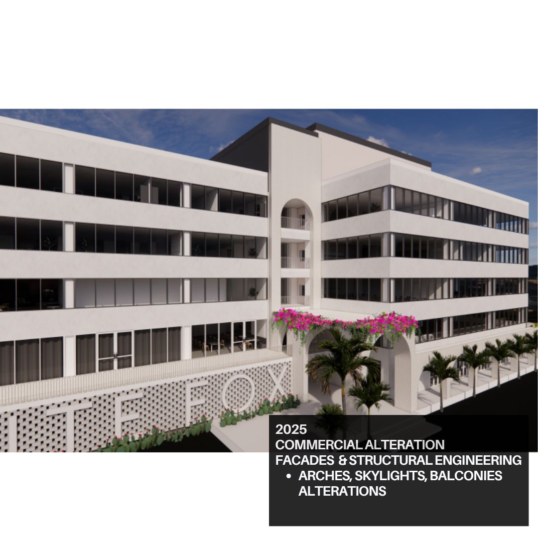 Rosebery White Fox office building facade and structural engineering